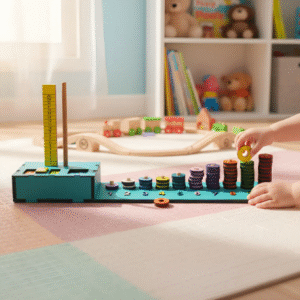 Ábaco com calculadora