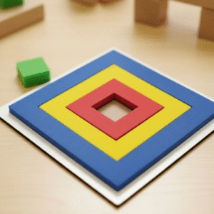 Monta monta figuras geométricas - Quadrado