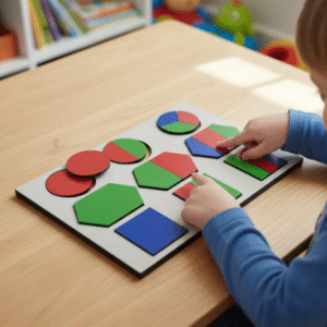 Quebra Cabeça - Fig. Geométrica 1-2-3 peças